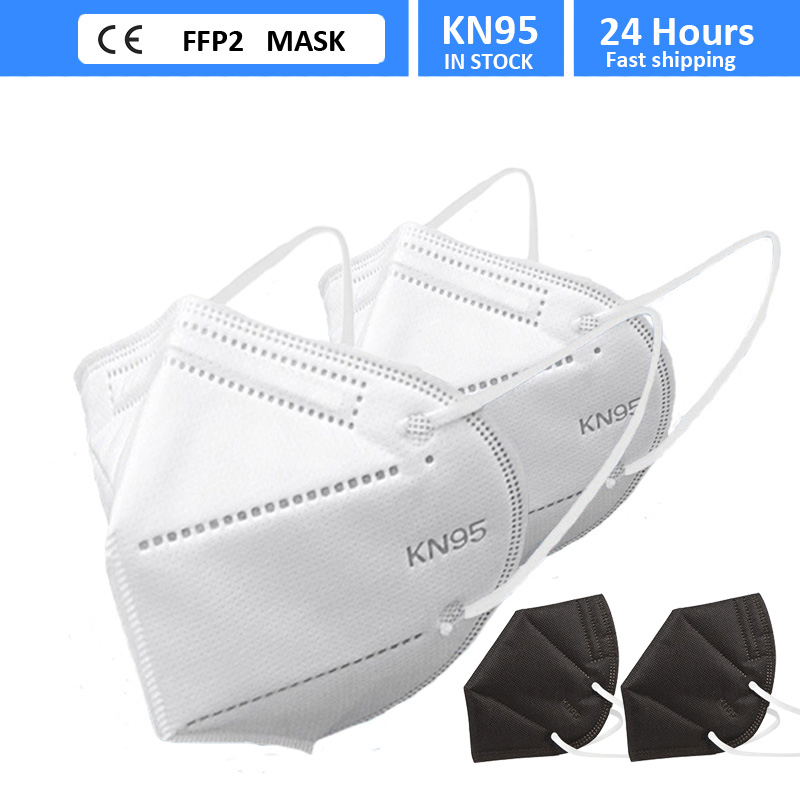 Kn95 Respirator Mask - FFP2 페이스 마스크 KN95 페이셜 마스카라