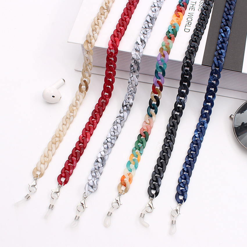 아크릴 안경 체인 패션 목 체인 매는 밧줄 펜던트 마스 - Mask Chain Holder 리뷰 및 가격