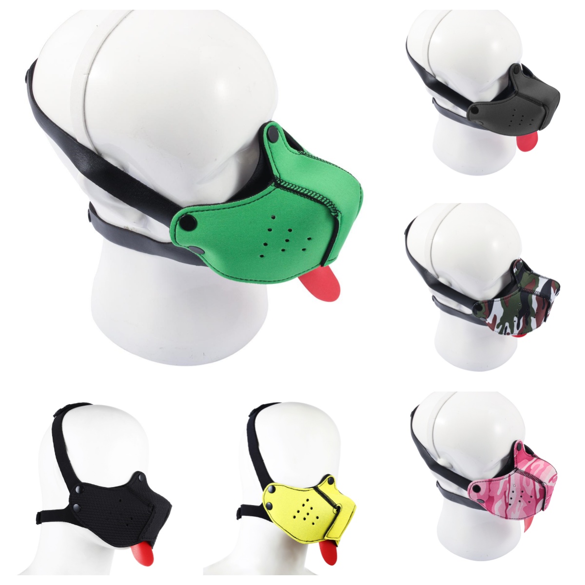 남녀공용 섹시한 역할극 의상, 강아지 코스프레, 하프  - Respirator Half Face 리뷰 및 가격