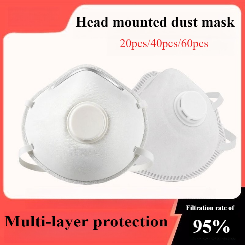 20PCS/40PCS/60PCS 먼지 마스크 밸브형 마 - Kn95 Respirator Mask 리뷰 및 가격