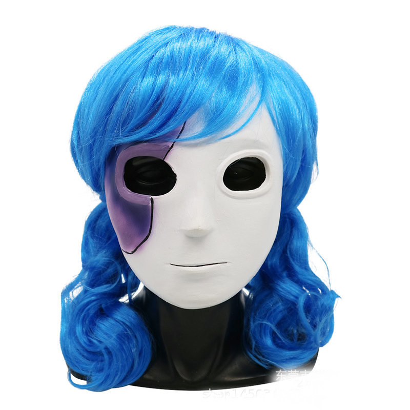 인기 애니메이션 게임 샐리 페이스 코스프레 의상 풀 세 - Black Face Mask Pack 리뷰 및 가격