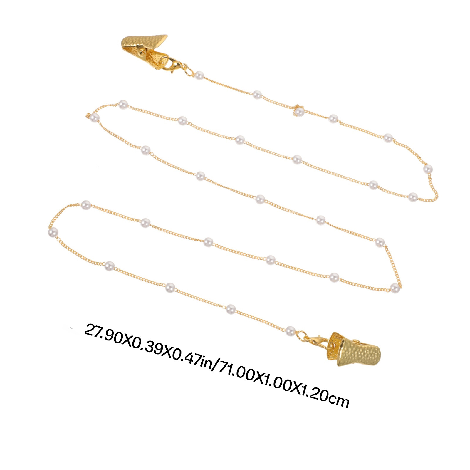 피부에 친화적이고 녹이 잘 생기지 않는 금속 안경 체인 - Mask Chain Holder 리뷰 및 가격