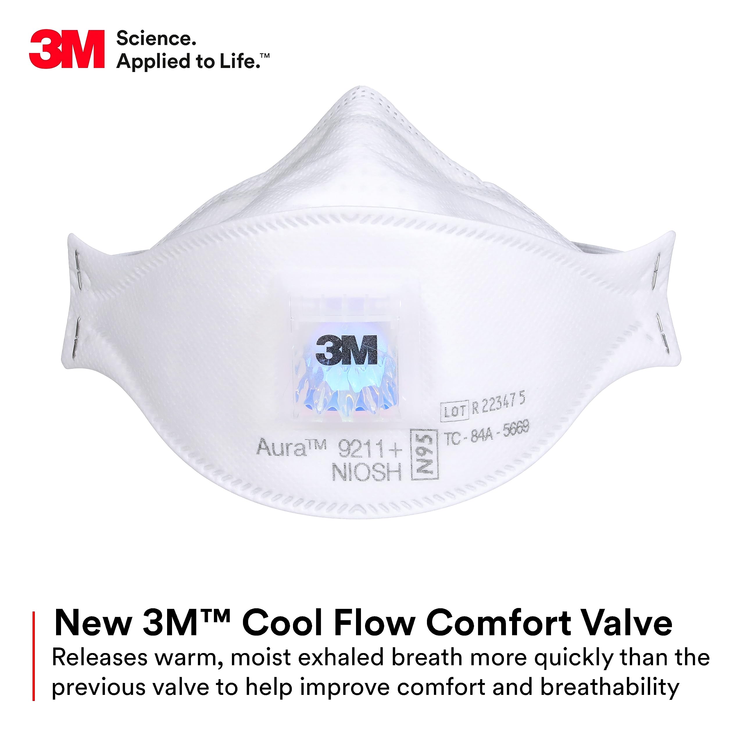 3M 아우라 9211+ 입자 방진 마스크 N95 일회용 - Dust Mask Construction 리뷰 및 가격