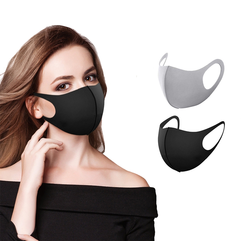 5/10PCS 패션 솔리드 이어루프 마스크 봄 방진 워 - Cloth Face Mask Washable 리뷰 및 가격