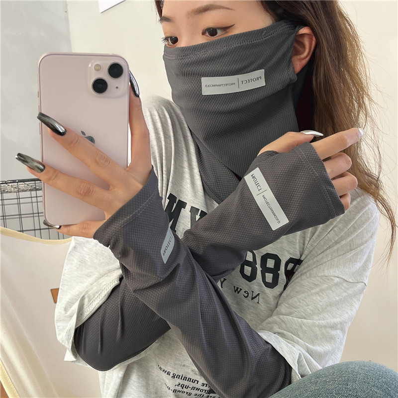 태양 UV 차단 팔 슬리브, 쿨링 아이스 실크 페이스  - Sports Mask Breathable 리뷰 및 가격