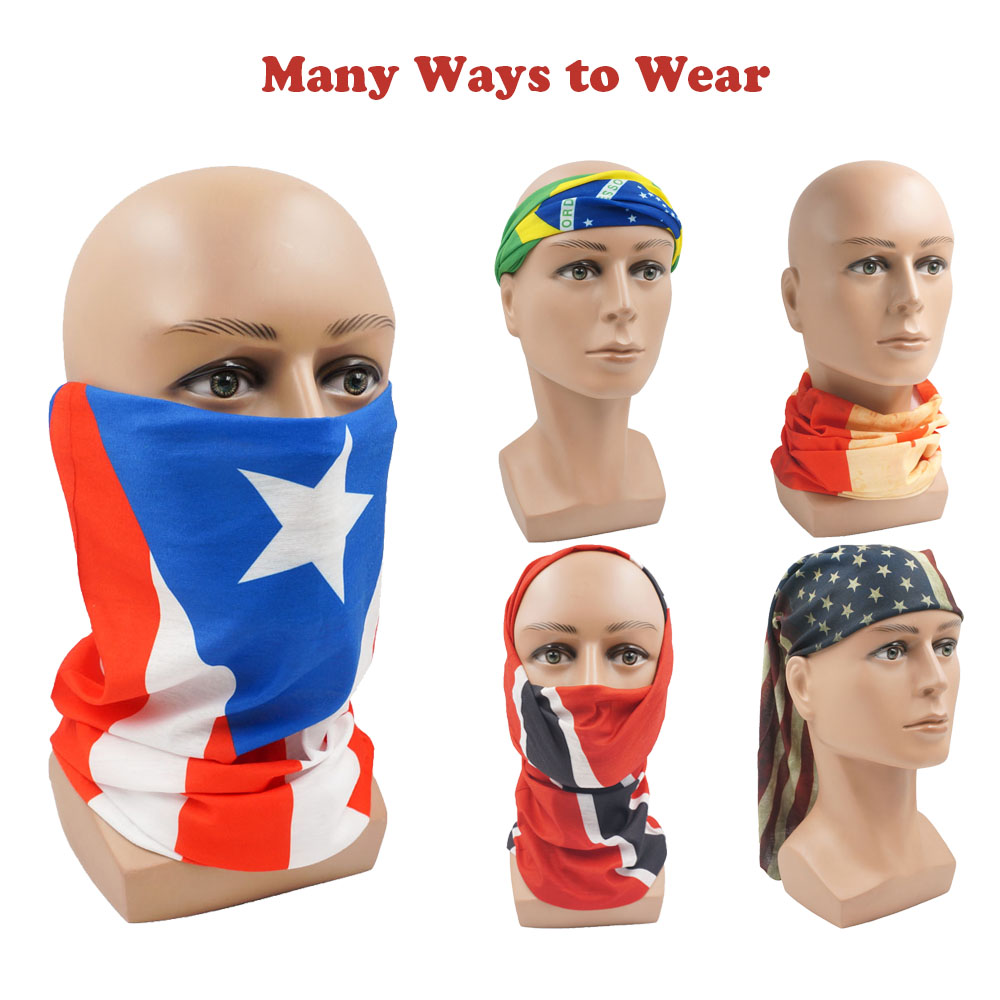 나이지리아 국기 Bandanna 여성 목 각반 캠핑 B - Neck Gaiter Face Cover 리뷰 및 가격